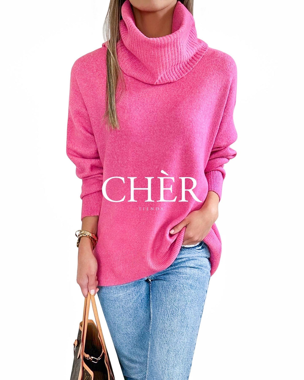 Pink Suzanne Sweater