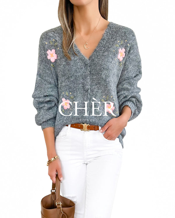 Chaleco Dominga Gris