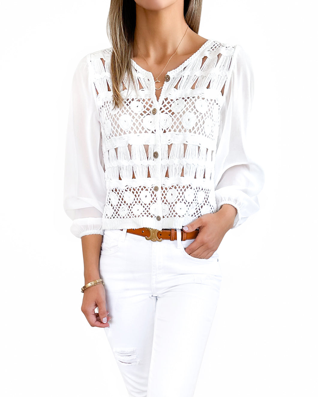 Blusa Valentine Blanco