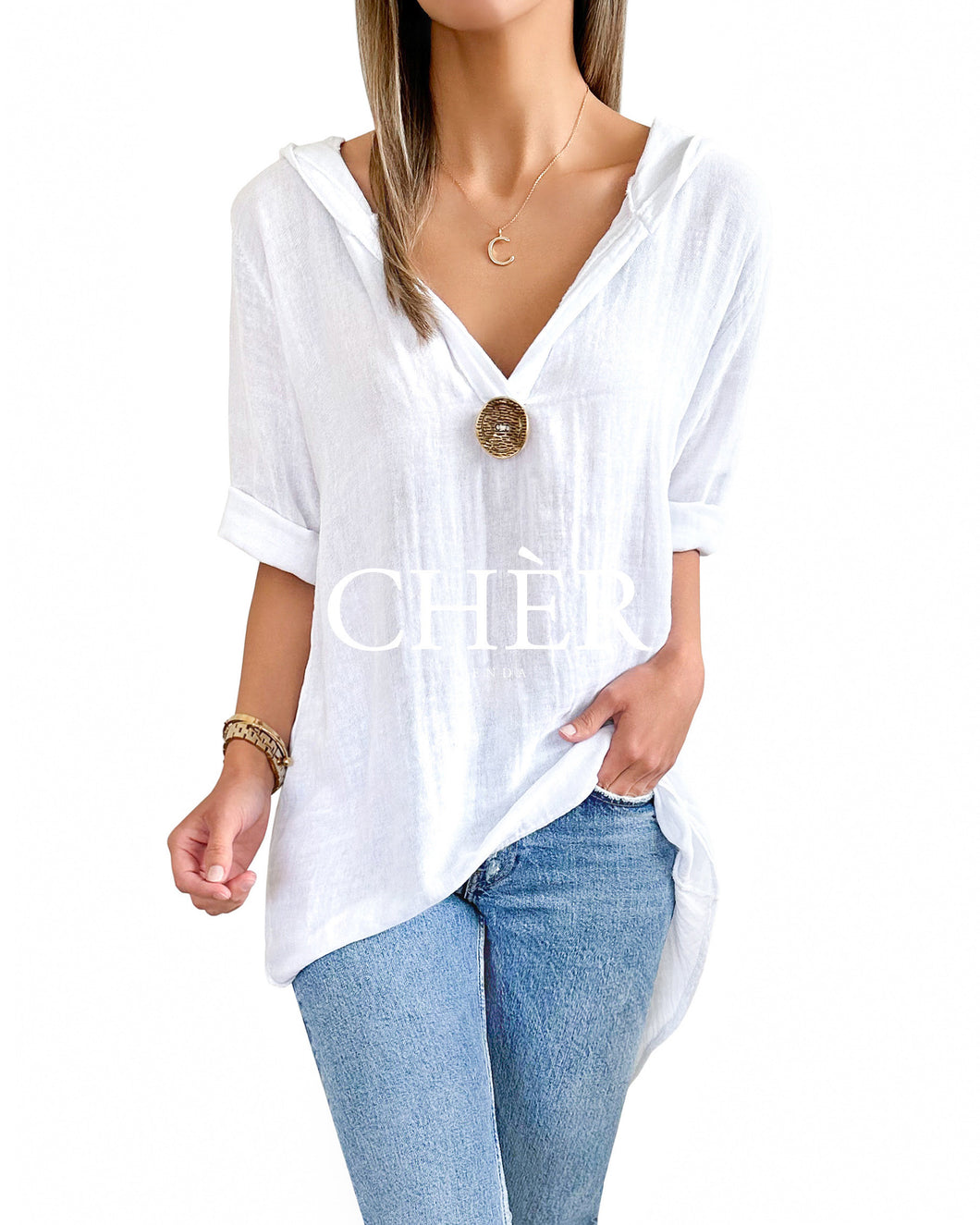 Italian Brielle Blouse