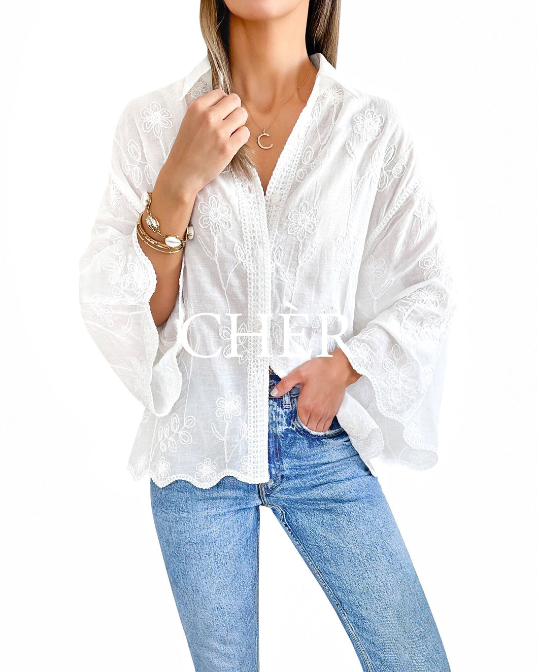 Emiliana Linen Blouse