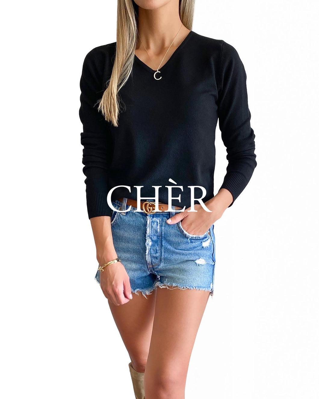 Black Jazmin Sweater