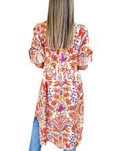 Load image into Gallery viewer, Burch Orange Shirt Dress
