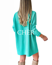 Load image into Gallery viewer, Clara Turquoise Sweater
