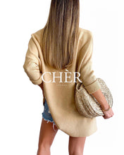 Cargar imagen en el visor de la galería, Sweater Clara Camel
