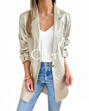 Load image into Gallery viewer, Gold Saint Tropez Blazer
