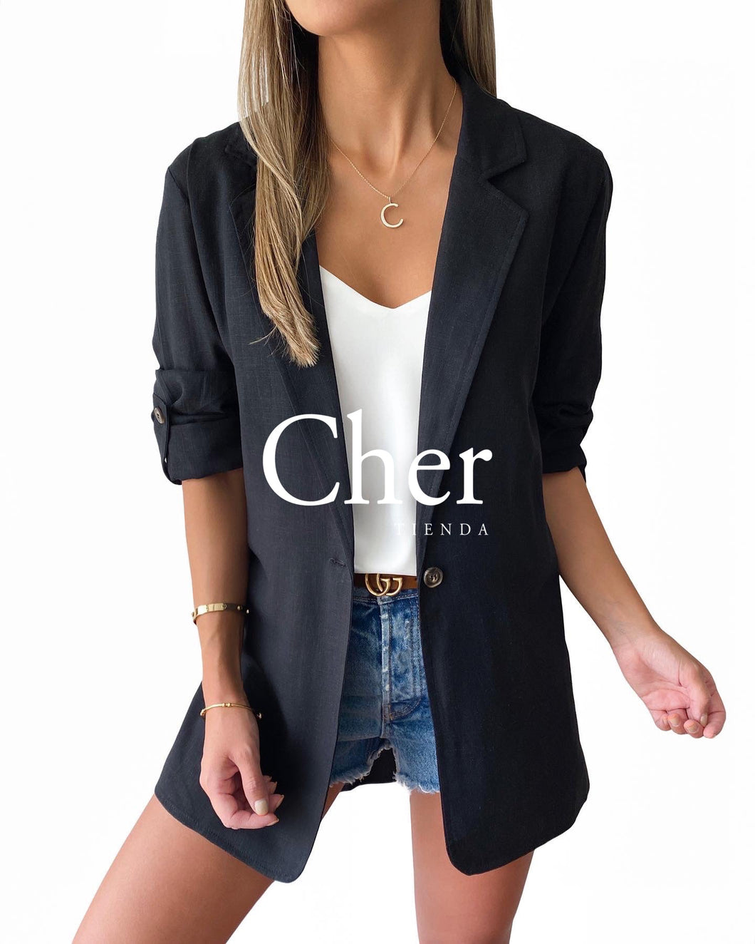 Saint Tropez Blazer Black